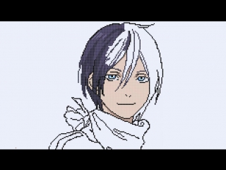 [хпбя] pixel art yato noragami