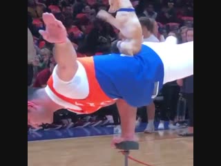 Спортивная гимнастика с пёселем