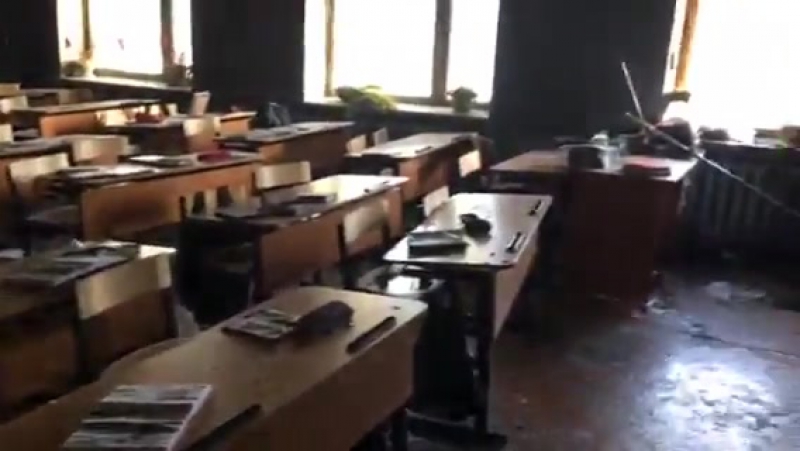 An Attack On A School In Ulan Ude Ninth Grade Of School No. 5 With Axes Attacked Seventh Graders And A Teacher, And Then Set Fire To Class 
