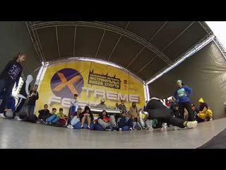 Anna vs rockshine | 1/4 bgirl 1x1 | top session 2014 #bboy #bgirl #breakdance