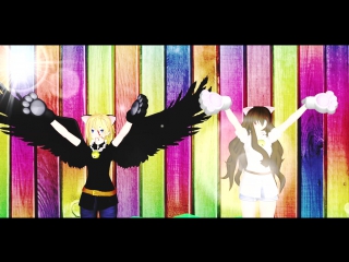 {mmd dnc} ah, it's a wonderful cat life