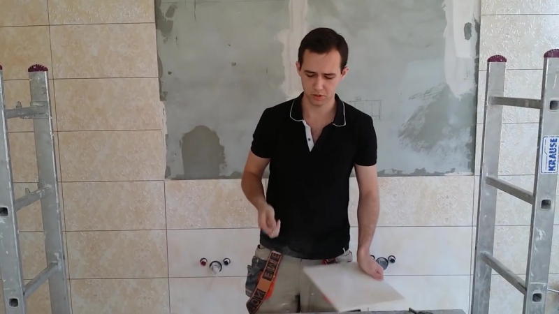 Режем плитку точно, быстро и без пыли резка плитки стеклорезом