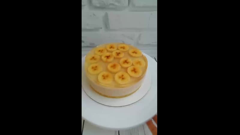Чизкейк банановый
