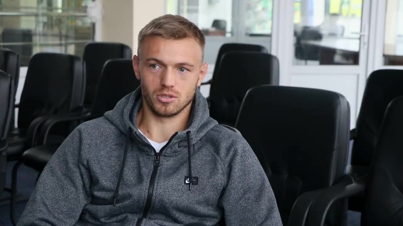 Перше інтерв'ю дмитра гречишкіна в якості гравця "олександрії"