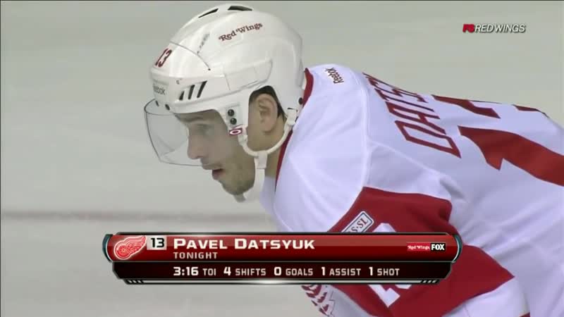 Pavel datsyuk decks shea weber [hd]