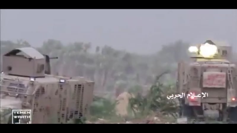 Хуситы нанесли серьезное поражение хадистам под городом дурайхими уничтожено минимум три защищенных автомобиля oshkosh m atv, о