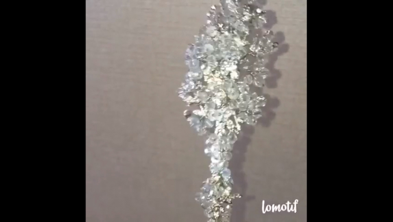 Нежнейшая диадема ручной работы