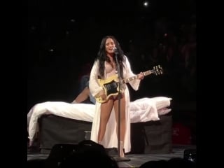 Demi lovato performing “cry baby” at viejas arena in san diego, ca february 26th