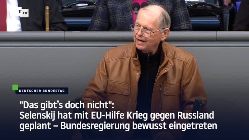 "das gibt’s doch nicht" selenskij hat mit eu hilfe krieg gegen russland geplant – bundesregierung bewusst eingetreten