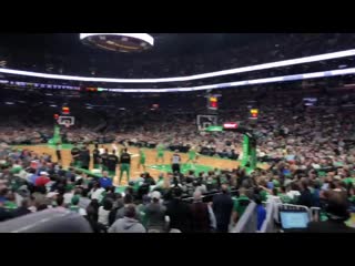 Kyrie sucks chants at the td garden
