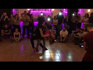 Daniel y desiree 2018 [la bicicleta] bachata sensual workshop ibiza by la negra salsa