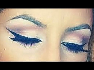 Как рисовать стрелки/eyeliner tutorial