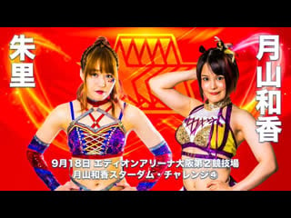 Stardom waka tsukiyama stardom challenge #4 syuri vd waka tsukiyama