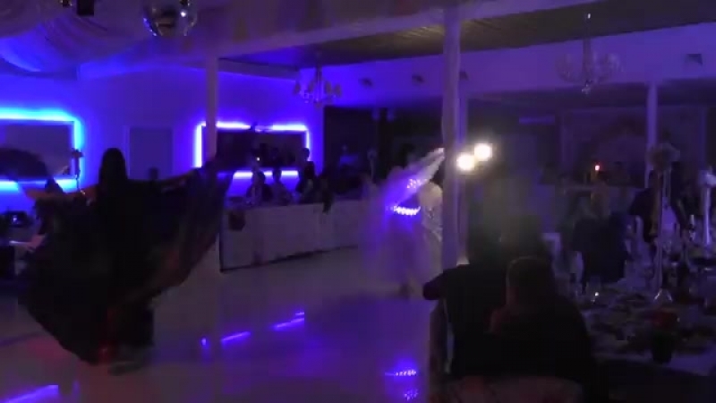 Световое восточное шоу на свадьбе в краснодаре от дуэта рахат лукум кафе малинов 22876