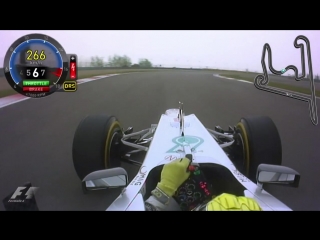 F1 2012 chinese gp nico rosberg pole position lap