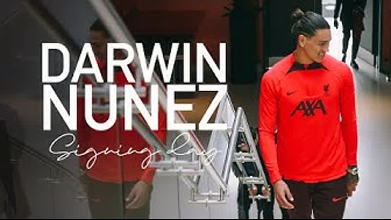 Darwin nunez media day vlog | behind the scenes at the axa training centre