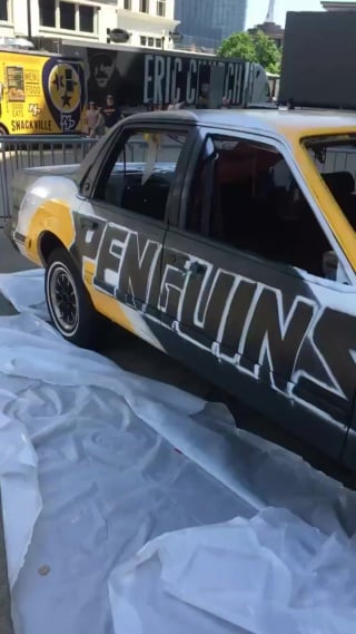 New #smashcar getting painted today 👀🔨 #preds