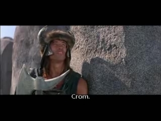 Conan prays to crom