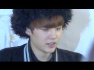 131118 방탄소년단 여의도 팬 사인회 ifc mall suga