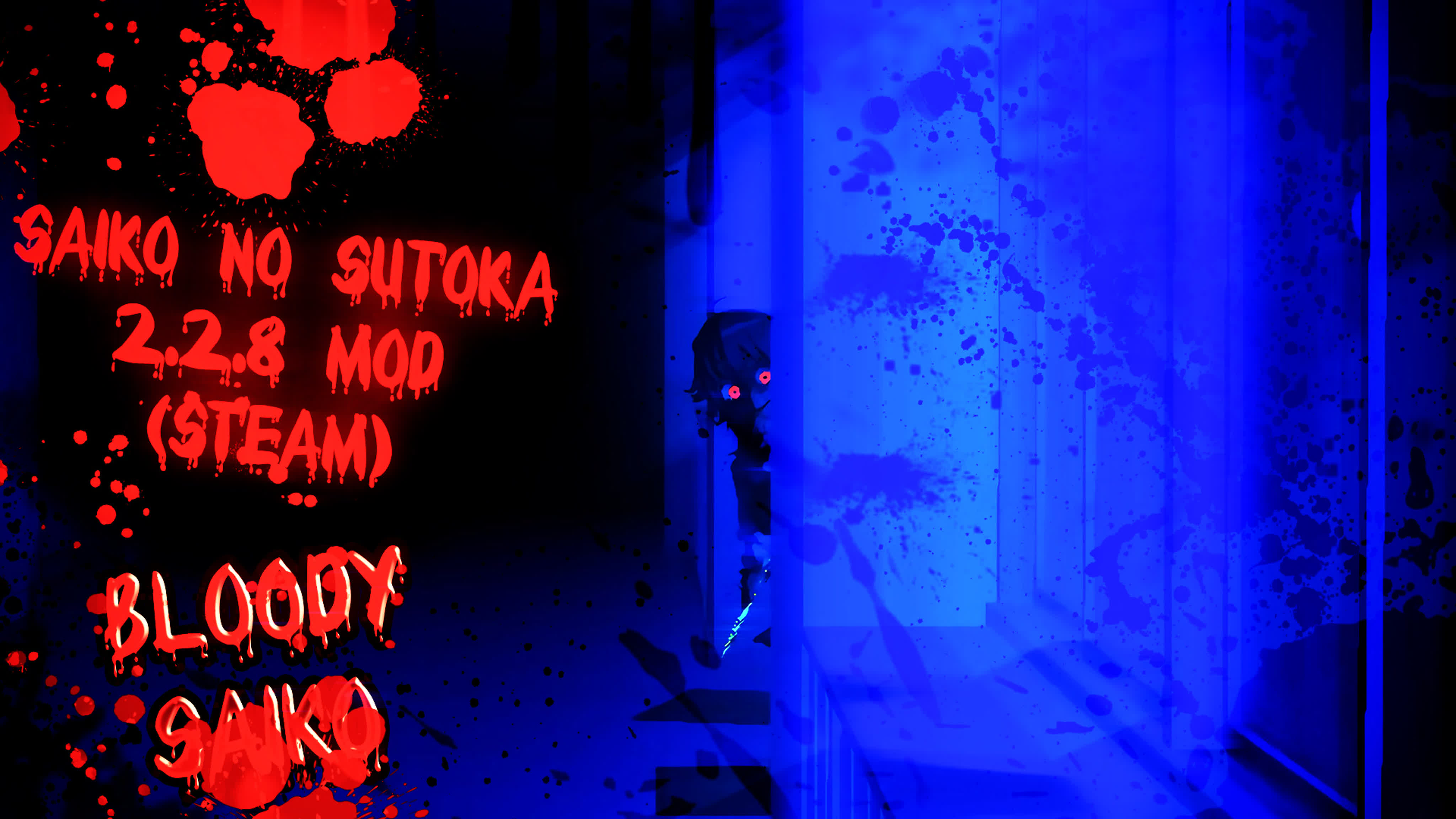 Saiko no sutoka mod (steam) bloody saiko showcase (teaser) (мой первый  модmy first mod) watch online