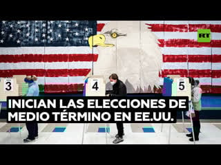 Estadounidenses acuden a las urnas para decidir el control del congreso