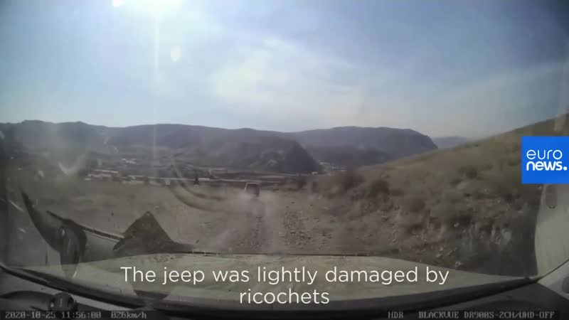 Съемочной группе euronews нереально повезло во время путешествия по карабаху (арцаху)