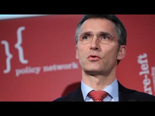 Live nato generalsekretär stoltenberg spricht auf dem wef in davos