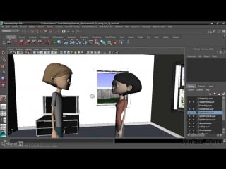 Cinematography in maya | 0104 fly tool