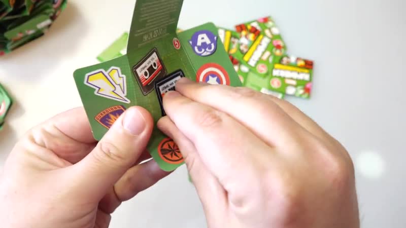 [закупыч обзорно развлекательный] начии пятерочка новая акция! перчатка бесконечности / открыл 500 штук