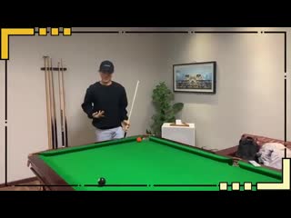 [weibo video] 191216 高嘉朗jg weibo update #jg 力争做艺人界里的桌球最强王者 [害羞]这个连击大家看行不行🎱