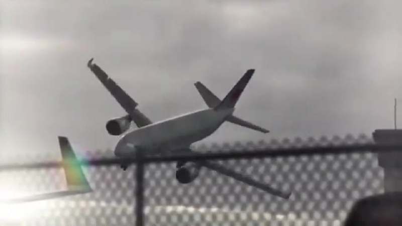 Экстремальный боковой ветер