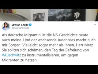 Tim k sawsan chebli ausser rand und band! jetzt auch antisemitische tweets