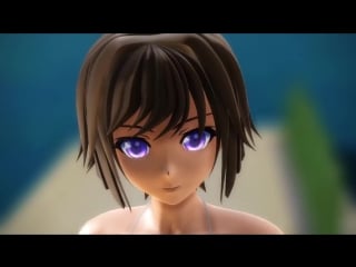 [mmd] yui hime bikini lamb [720p60fps]