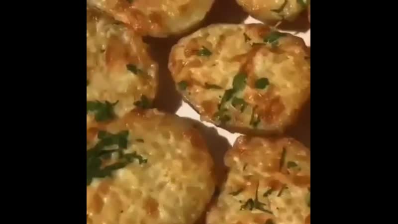 Ароматная, чесночная картошечка