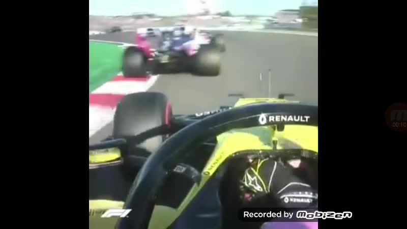 Даниэль риккардо прошёл сразу двух пилотов на пути к седьмой позиции