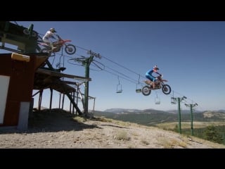 Shredding the ultimate hard enduro playground at a classic tahoe ski hill donner partying 2016 | мото