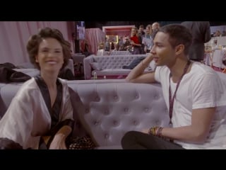 Victorias secret olivier rousteing meets alessandra ambrosio