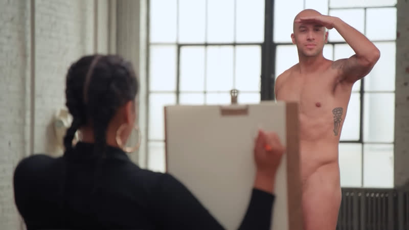 Model porn video – Nude model drawing with cyn jonathan the misadventures of cyn jonathan cfnm, public nude male model, naked man, humiliation
