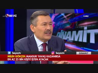 Melih gökçek mansur yavaş işten attığı 25 bin kişinin yerine hdplileri, pkklıları alacak