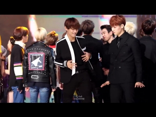 [fancam] 151231 v @ mbc gayo daejejeon ending