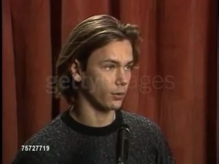 River phoenix 1989 academy awards luncheon interview #video@foreverriverphoenix #riverphoenixinterview