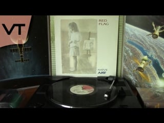 Red flag • naïve art • 1989