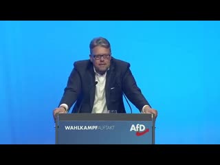 Afd wahlkampferöffnung zur eu wahl 19 dirk spaniel,alexander gauland, gidio reil,jörg meuthen