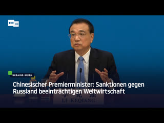 Premierminister li über ukraine krieg china wird "positive rolle" spielen