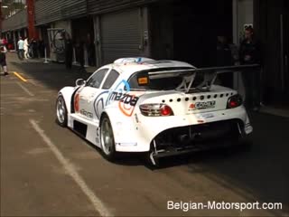 Mazda rx 8 3 rotor 20b silhouette race car btcs