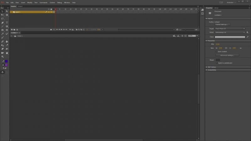 Live alex redfish adobe animate explosion fx part 1/3