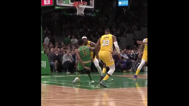 Marcus smart assist to enes kanter