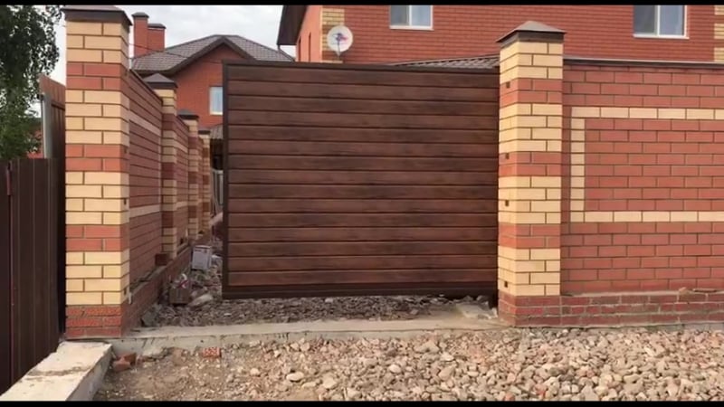 Откатные ворота