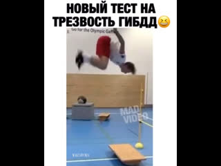 Новый тест на трезвость от гибдд