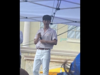 180722 seo kang joon fan meeting for high1 water